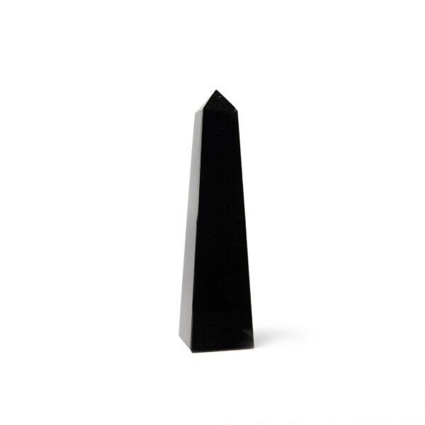 Amoli Black Obsidian Tower for Root Chakra and stability