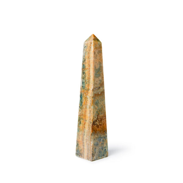 Blue Lemurian Calcite Obelisk